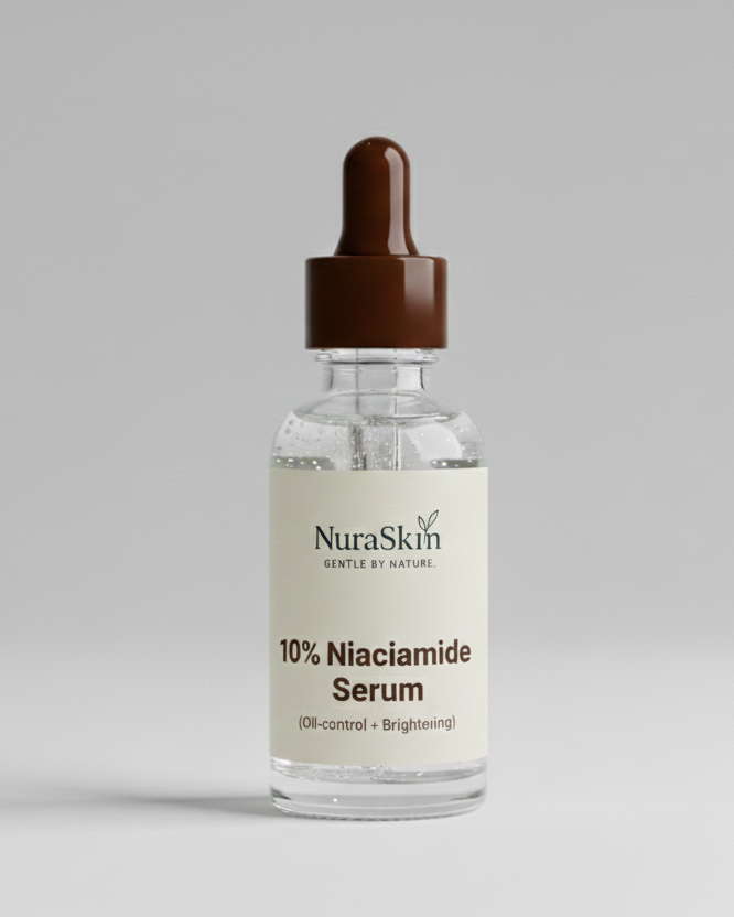 NuraSkin 10% Niacinamide Serum — Oil Control + Brightening